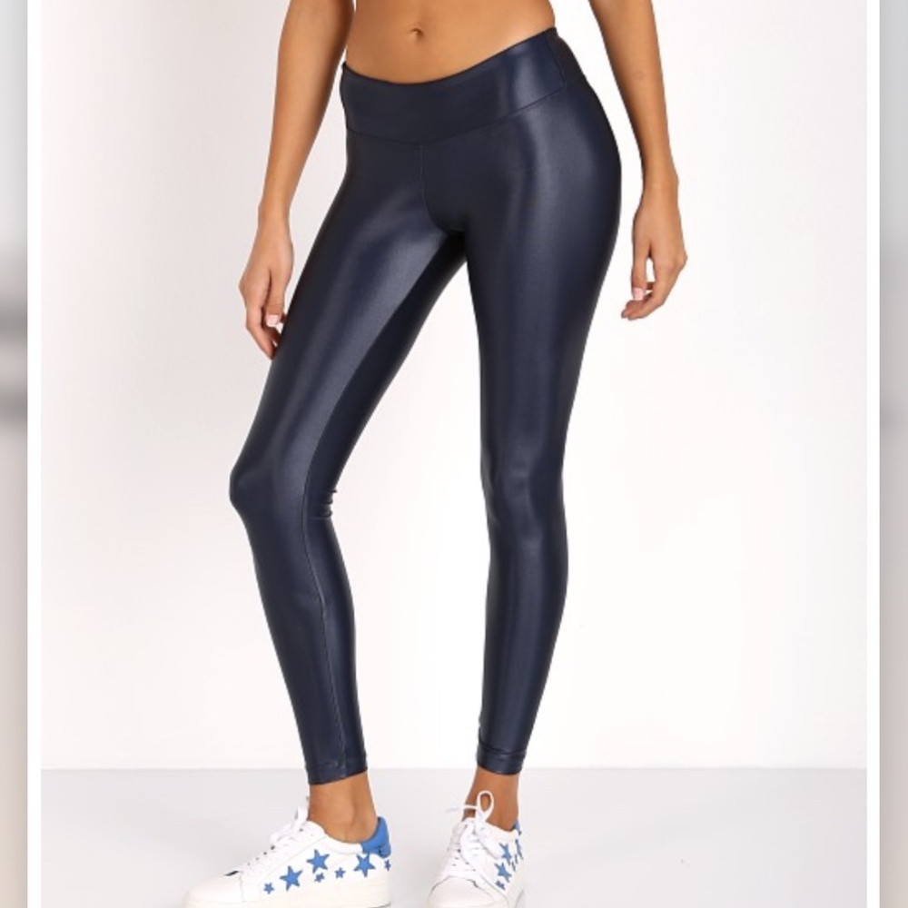 Koral Navy Leggings Size Medium